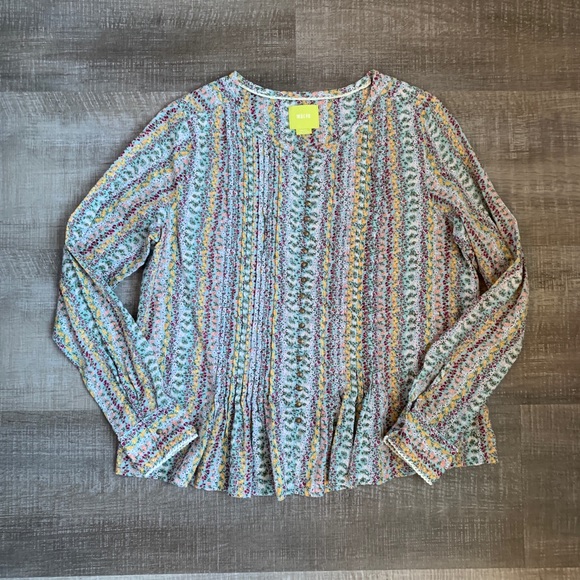 Anthropologie Maeve button front blouse - Picture 2 of 7